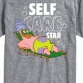 thumbnail image 3 of SpongeBob SquarePants - Self Care Patrick Star - Men's Short Sleeve Graphic T-Shirt, 3 of 6