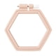 thumbnail image 2 of Aros apariencia de 105x95mm para práctica, proyectos de , , , acolchado , piel rosa Macarena  Bastidor de aros de bordado, 2 of 8