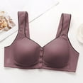 thumbnail image 2 of Taqqpue Bras for Women Full-Freedom Comfort Front Closure Bra Comfortable Wireless Bralettes Full Coverage Sport Everyday Bra, 2 of 6