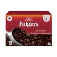 thumbnail image 1 of Folgers Classic Medium Roast K-Cup Coffee Pods, 12 Pods, 1 of 9