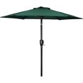 thumbnail image 1 of Simple Deluxe Parasol de Patio Extérieur 7,5 Pieds avec Inclinaison/balayage à Bouton-Poussoir, Protection UV Imperméable pour Jardin Terrasse Arrière-Cour Piscine, Vert, 1 of 7
