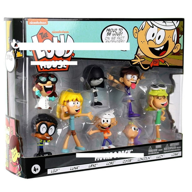 The Loud House Animación periféricos The Loud House Personajes de Lincoln 8 colecciones