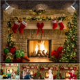 thumbnail image 4 of mmirethe Christmas Photography Backdrops Xmas Decorative Background Cloth for Photo Studio No.2, 4 of 5