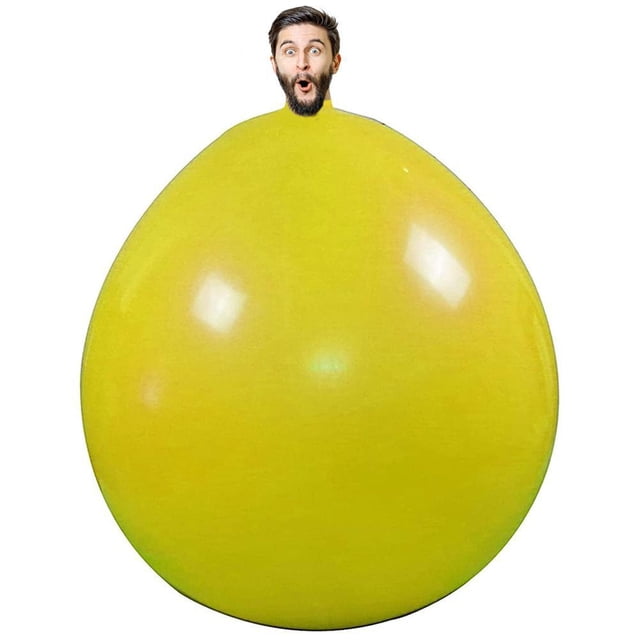 Climb In Balloon 72 Inch Human Balloon Round Climb In Balloon Thick Latex Balloon For Wedding Birthday Event Decor