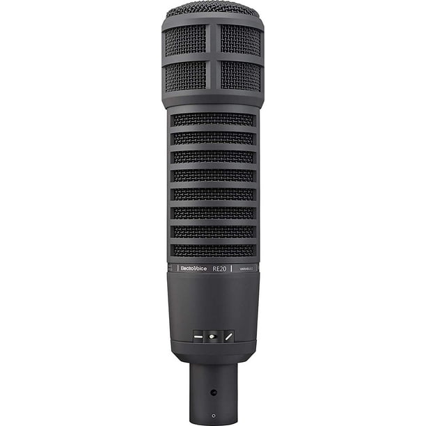 Micrófono Electro-Voice RE20-BLACK Dynamic Broadcast