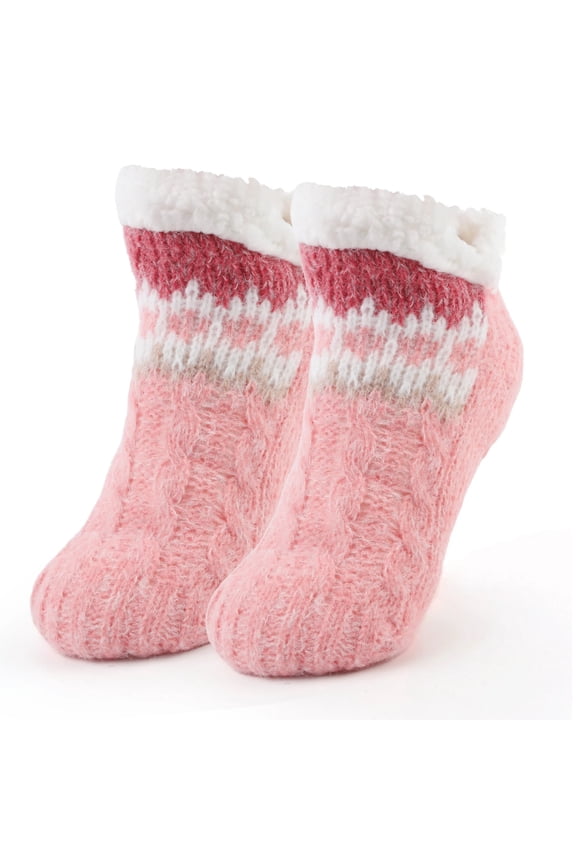 Slipper Socks for Women with Gripper Winter Socks Warm Cozy Xmas Gift
