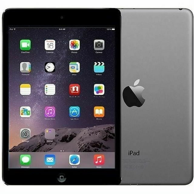 Restored Apple iPad Mini 2 16GB, WI-FI, 7.9 - Space Gray - (ME276LL/A) (Refurbished)