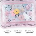 thumbnail image 4 of The Peanutshell Pink Garden Tummy Time Water Play Mat for Baby Girls, 0-6 Months, 4 of 8