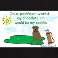 thumbnail image 3 of CafePress - Chocolate Lab Dark T Shirt - Men's Classic Graphic Cotton T-Shirt, 3 of 4