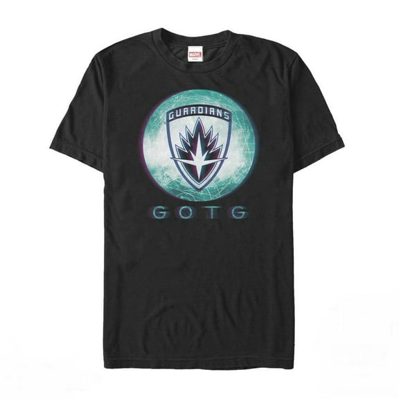 Men's Marvel Star Symbol  Graphic Tee Black Small