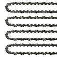 thumbnail image 1 of 4 Pack 14 Inch Chainsaw Chain 52 Drive Links, 0.05In Gauge, 3/8Inch LP Pitch, 14-Inch Replacement Chainsaw Chains Low, 1 of 7