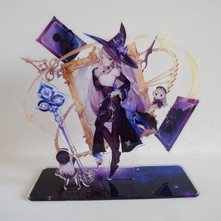 The Herta Large Acrylic Diorama Standee Honkai: Star Rail Fan art Waifu Artwork Fan Made Merch (1 standee_15cm)