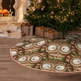 thumbnail image 5 of Disketp Beautiful Owl Christmas Tree Skirt, Christmas Tree Decorations, Christmas Decor, Tree Mat Decoration(30-48IN)-48", 5 of 6