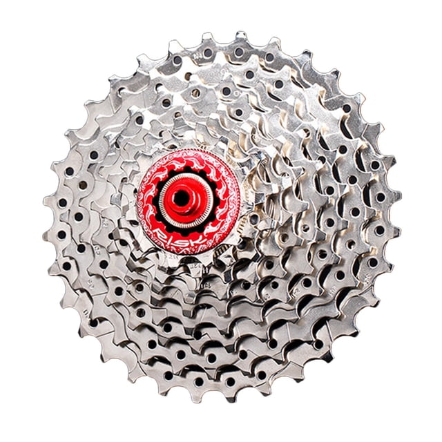 de bloqueo de de casete de duradero 11T Tapa de rojo shamjiam Cubierta de casete de bicicleta