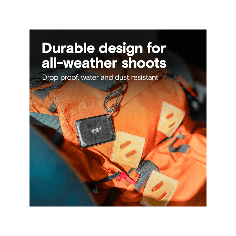 Crucial X10 Pro 4TB Portable SSD - 2100MB/s Read/2000MB/s Crucial X10 Pro 4TB Portable SSD - 2100MB/s Read/2000MB/s