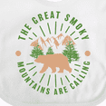 thumbnail image 4 of Inktastic The Great Smoky Mountains Are Calling Boys or Girls Baby Bib, 4 of 4