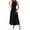 Black, variant on BTFBM Summer Dresses for Women Mock Neck Sleeveless High Waist Flowy Aline Maxi Spring Wedding Guest Dress Cocktail