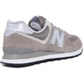 thumbnail image 3 of Men's New Balance Classics Grey White (ML574EVG) - 7.5, 3 of 6