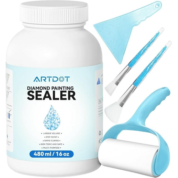 ARTDOT Diamond Art Glue Large Capacity  for Diamond Painting Accessories 16 OZ（480 ml）