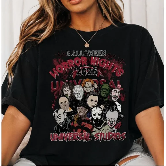 Halloween Horror Nights Universal Studios 2026 T-Shirt