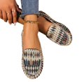 thumbnail image 4 of Willtoo Women's Boho Slip-On Loafers Comfortable Flat Shoes with Soft Rubber Sole for Casual Outdoor Wear, 4 of 6