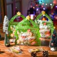 thumbnail image 4 of 10 bolsas de regalo para festivales navideños, perfectas para fiestas de cumpleaños y decoración navideña, ideales para dulces, galletas, chocolates, 4 of 5