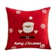 thumbnail image 2 of Funda de Almohada Navideña Bordada de Algodón de 18 X 18 Pulgadas para Decoración de Invierno, Camas, Sofás, Cojines y Coches Que Iluminan Ambientes Festivos., 2 of 5