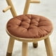 thumbnail image 5 of Cojín acolchado para asiento de silla, cómodo, multifuncional, lavable, para jardín. Café ligero, 5 of 8