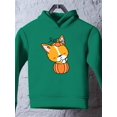 thumbnail image 3 of Cute Corgie W Pumpkin Costume Hoodie Toddler -Image by Shutterstock,  4 Toddler, 3 of 4
