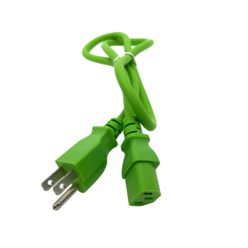 Green 3FT Color Power Cord for ION Block Rocker iPA76C iPA76A iPA76S Tailgater