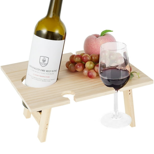 Creative Outdoor Folding Wine Table