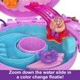 thumbnail image 6 of Polly Pocket Dolls and Playset, Unicorn Toys, Sparkle Cove Adventure Unicorn Floatie Compact, 6 of 7