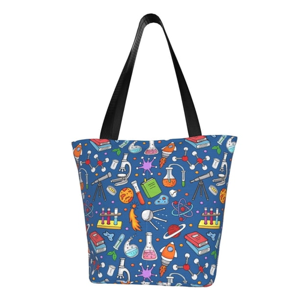 Disketp Different Chemical Things Bolsa de Hombro Casual para Mujer, Bolso Cruzado para Compras, Viajes y Uso Diario
