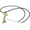 thumbnail image 3 of Anime Key to the Past Eren Yeager Key Necklace cosplay accessories, Gold, 1 count, 3 of 3