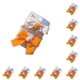 thumbnail image 3 of Jumpingount Paquete de 2 horquillas para niña, tocado, horquilla para el pelo, tocado, regalos para estudiantes, Clip, graduación, fiesta de Naranja 10piezas, 3 of 6