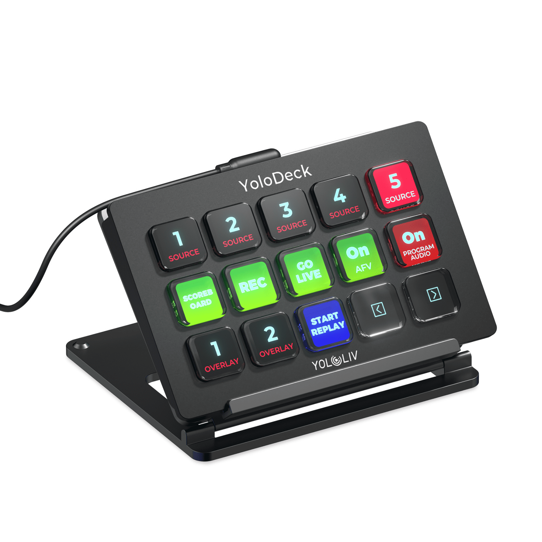 Restored Elgato 10GAA9901 Stream Deck Live Content Creation
