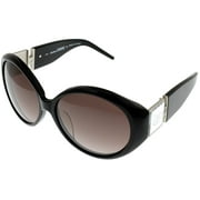 Gianfranco Ferre Sunglasses Womens GF887 01 Black Swarovski Elements Oval Size: Lens/ Bridge/ Temple: 58-15-135