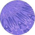 thumbnail image 1 of Ahgly Company Tapis Rond Lavable en Machine Intérieur Transitionnel Mimosa Violet, 6 Pieds Rond, 1 of 7