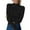 Black, variant on Womens Long Sleeve Turtleneck Pullover Sweaters Ribbed Knit Fitted Women's White Sweater Warm Trendy Sweater
