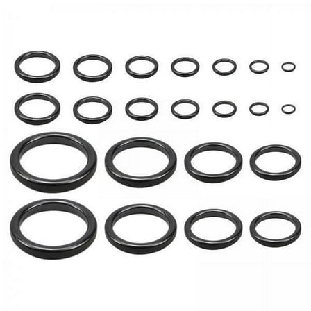 MAGIDEAL 2x22Pcs Fishing Rod Tips Replacement Kit 11 Sizes Fishing Rod Guide Repair Kit