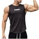 thumbnail image 1 of Camiseta de tirantes de cuello redondo para hombre, informal, sin mangas, de verano, para fitness y deportes, cómoda, de poliéster., 1 of 4