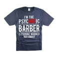 thumbnail image 4 of Funny Barber Shirt Funny Saying Tee Shirt Barber Joke Tee Hot Barber Shirt Humorous Gifts (XX-Large Military Green), 4 of 6