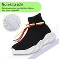 thumbnail image 4 of Cyiecw Sock Shoes for Kids Boys Girls Breathable Lightweight Sneakers High Top Slip on Shoes Athletic Walking Shoes(Toddler/Little Kid/Big Kid), 4 of 7