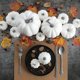 thumbnail image 3 of 12 Piezas de Decoración de Calabaza, Grandes Mini Pequeñas Calabazas Blancas Falsas Decoraciones de Otoño Decoraciones de Otoño Decoraciones Blancas de Halloween, 3 of 5
