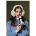 thumbnail image 4 of Foldable Ear Muffs for Women Cold Weather Fluffy Earmuffs Winter Warm Headband Cute Slouchy Ear Warmers, 4 of 7