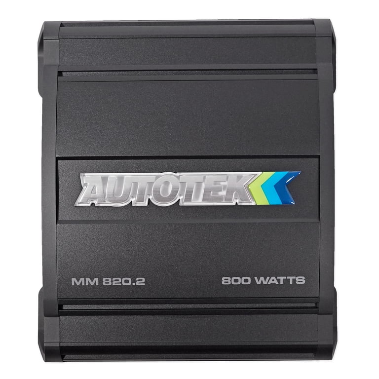 Autotek MM820.2 The Mean Machine 2-Channel Class AB Amp (800 Watts 