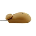 thumbnail image 6 of PloutoRich Wired Mouse Cute Animal Brown Bear Mouse Portable 1200DPI Optical USB Corded Mouse for Laptop PC Desktop Computer, 6 of 9