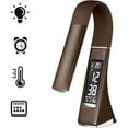 thumbnail image 1 of LED Desk Lamp, Eye-Caring Table Lamp, Dimmable Office Study Desk Light , 3 Adjustable Brightness Levels, Folding Design Brown, 1 of 8
