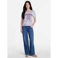 thumbnail image 2 of Gilmore Girls Women's Off the Shoulder Skimmer Tee, Sizes XXS-XXL, 2 of 5