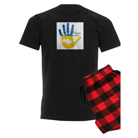 

CafePress - Ukraine Pajamas - Men s Dark Pajamas